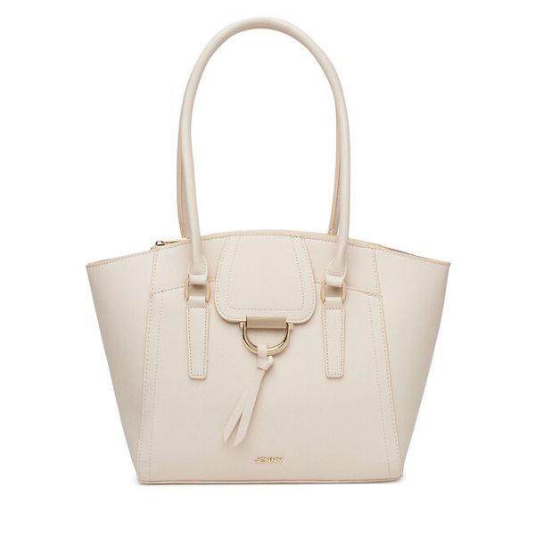 Torebka JENNY. Brązowe torebki klasyczne damskie Jenny, bez dodatków. Za 149.99 zł.