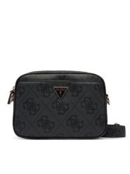 Guess Torebka Meridian II HWOS69 74140 Szary. Szare listonoszki damskie Guess, z aplikacjami, ze skóry, bez dodatków. Za 609.99 zł.