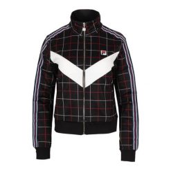 Bluza turystyczna damska Fila Winta. Czarne bluzy damskie Fila, s, bez wzorów, z elastanu, bez kaptura. Za 239.00 zł.