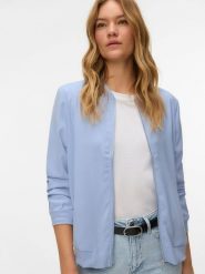 Vero Moda Kurtka w kolorze błękitnym rozmiar: XS. Niebieskie kurtki damskie Vero Moda, xs, bez wzorów, bez kaptura. Za 113.99 zł.