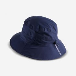 Kapelusz do golfa Inesis RW500 ROZMIAR 2: 58-60 cm. Niebieskie kapelusze damskie INESIS, bez wzorów, z materiału, biznesowe. Za 49.99 zł.