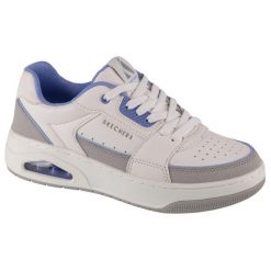 Buty sportowe Sneakersy damskie, Uno Court - Courted Style. Białe obuwie sportowe casual damskie Skechers, trekkingowe. Za 349.99 zł.