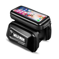 Torba z zamkiem WILDMAN E6S 1,2L. Czarne torby sportowe WILDMAN, bez wzorów, z materiału. Za 147.60 zł.