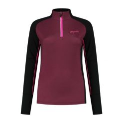 Bluza do biegania damska Rogelli Enjoy 2.0. Czarne bluzy damskie Rogelli, s, bez wzorów, bez kaptura. Za 211.00 zł.