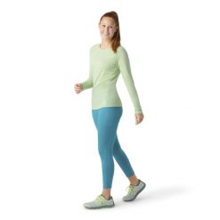 Koszulka termoaktywna damska Smartwool Classic All-Season Merino Base Layer LS. Niebieskie koszulki damskie Smartwool, m, bez wzorów, bez kołnierzyka, bez ramiączek. Za 335.99 zł.
