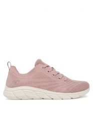 Skechers Sneakersy Bobs B Flex Lo-Graceful Stride 117591/BLSH Różowy. Czerwone obuwie sportowe damskie Skechers, z materiału, bez zapięcia. Za 199.99 zł.