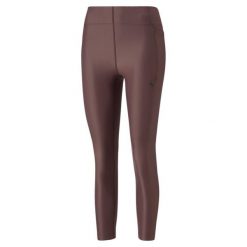 Legginsy damskie Puma MOVE ULTRABARE 7/8. Fioletowe legginsy damskie Puma, m, bez wzorów. W wyprzedaży za 177.75 zł.