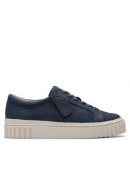 Clarks Sneakersy Mayhill Walk 26181210 Granatowy. Niebieskie obuwie sportowe damskie Clarks, z nubiku, bez zapięcia. Za 379.99 zł.