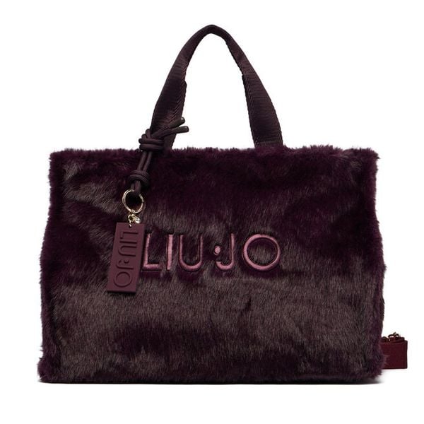 Torebka Liu Jo. Fioletowe shopper bag Liu Jo, bez dodatków. Za 499.99 zł.