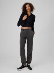 4F Spodnie dresowe joggery damskie - szare S. Szare spodnie dresowe damskie 4F, s, bez wzorów, z bawełny. Za 169.99 zł.