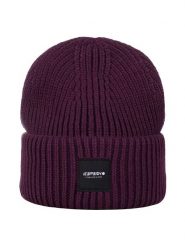 Icepeak Czapka beanie w kolorze fioletowym rozmiar: onesize. Różowe czapki damskie Icepeak, bez wzorów, z materiału. Za 70.24 zł.