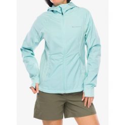 Kurtka softshell damska Columbia Sweet As III Hooded Softshell. Niebieskie kurtki damskie Columbia, bez wzorów, z softshellu, bez kaptura. Za 324.99 zł.