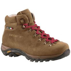 Damskie buty trekkingowe Zamberlan New Trail Lite Evo Gtx Mid. Brązowe obuwie trekkingowe damskie Zamberlan, z materiału, bez zapięcia. Za 1,182.60 zł.