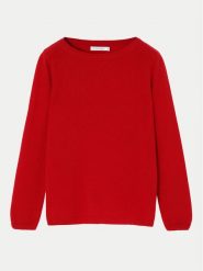 Tatuum Sweter Lemon T2422.095B Czerwony Regular Fit. Czerwone swetry klasyczne damskie TATUUM, xs, z kaszmiru, bez kołnierzyka. Za 509.99 zł.