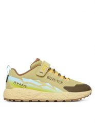 Primigi Sneakersy GORE-TEX 2419022 D Beżowy. Brązowe buty sportowe chłopięce Primigi, z gore-texu, bez zapięcia. Za 374.99 zł.