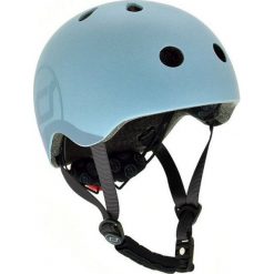 Scoot & Ride Kask S-M Steel. Brązowe akcesoria rowerowe Scoot Ride. Za 215.00 zł.