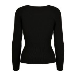 Sweter damski Urban Classics wide neckline. Czarne swetry klasyczne damskie Urban Classics, na zimę, bez kołnierzyka. Za 175.50 zł.