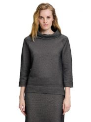 Betty Barclay Bluza w kolorze antracytowym rozmiar: 42. Czarne bluzy damskie Betty Barclay, bez wzorów, bez kaptura. Za 83.42 zł.