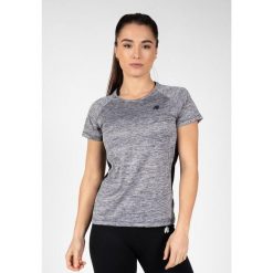 Monetta Performance Koszulka - Szary Melange/Czarny. Czarne bluzki damskie GORILLA WEAR, xs, bez wzorów, bez kołnierzyka, bez ramiączek. Za 170.00 zł.