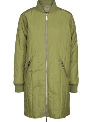 TicketWOMAN Płaszcz przejściowy "Jettie" w kolorze khaki rozmiar: 40. Brązowe płaszcze damskie TicketWOMAN, bez wzorów, bez kaptura. Za 169.67 zł.