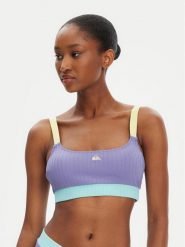 Quiksilver Góra od bikini Bra Top EQWX303134 Niebieski. Niebieskie bikini Quiksilver, bez wzorów, z syntetyku. Za 109.99 zł.