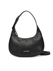 KARL LAGERFELD Torebka A3W30292 Czarny. Czarne torebki klasyczne damskie KARL LAGERFELD, ze skóry, bez dodatków. Za 509.99 zł.