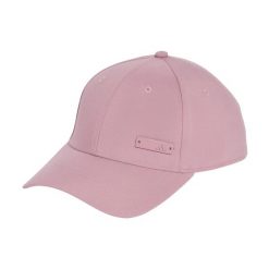 Czapka z daszkiem ADIDAS BB CAP LT MET OSFW. Czerwone czapki z daszkiem damskie Adidas, bez wzorów, z bawełny. Za 79.95 zł.