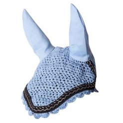 Krótka czapka dla konia BR Equitation Triomphe. Niebieskie czapki damskie BR, bez wzorów. Za 175.50 zł.