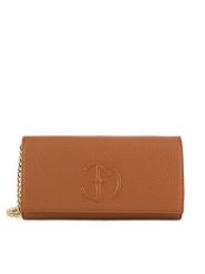 Eva Minge Torebka DAHLIA-CS10233 Brązowy. Brązowe torebki wieczorowe damskie Eva Minge, bez wzorów, z materiału, bez dodatków. Za 279.99 zł.