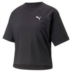 T-shirt z krótkim rękawem damski Puma MODERN SPORTS. Czarne t-shirty damskie Puma, l, bez wzorów, z poliesteru, bez kołnierzyka. Za 218.00 zł.