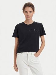 Beverly Hills Polo Club T-Shirt P-SS26W-TS085 Granatowy Regular Fit. Niebieskie t-shirty damskie Beverly Hills Polo Club, s, bez wzorów, z bawełny, bez kołnierzyka. Za 139.99 zł.