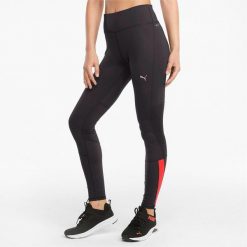 Legginsy treningowe damskie Puma Run Favorite Reg Rise Full Tight. Czarne obuwie sportowe damskie Puma, bez zapięcia, na fitness i siłownię. Za 144.99 zł.