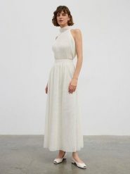 BGN Spódnica w kolorze kremowym rozmiar: 34. Brązowe spódnice damskie BGN, na co dzień, bez wzorów, z tiulu, maxi. Za 65.99 zł.