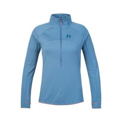 Damska bluza zapinana na zamek Hannah Eli. Niebieskie bluzy damskie Hannah, s, bez wzorów, z materiału, z kapturem. Za 325.75 zł.
