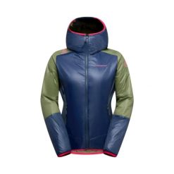 Damska kurtka puchowa La Sportiva Aequilibrium Lite. Niebieskie kurtki damskie La Sportiva, l, bez wzorów, z materiału, bez kaptura. Za 852.00 zł.