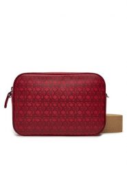 Coccinelle Torebka E5 SWJ 55 I1 01 Bordowy. Czerwone listonoszki damskie Coccinelle, bez wzorów, ze skóry, bez dodatków. Za 499.99 zł.