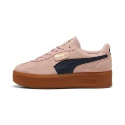 Buty sportowe damskie Puma PALERMO ELEVATA. Brązowe obuwie sportowe damskie Puma, bez zapięcia, trekkingowe. W wyprzedaży za 259.00 zł.