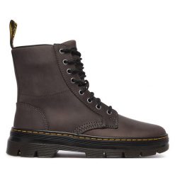 Trapery Dr. Martens. Brązowe trapery damskie Dr Martens, bez zapięcia. Za 849.99 zł.