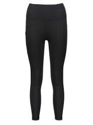 Adidas Legginsy sportowe "Yo Lux Wind" w kolorze czarnym rozmiar: XS. Czarne legginsy damskie Adidas, xs, bez wzorów, z materiału, outdoorowe. Za 118.56 zł.