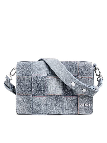 Desigual Torebka Yoko 25SAXP47 Szary. Szare torebki klasyczne damskie Desigual, ze skóry, bez dodatków. Za 179.99 zł.