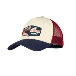 Czapka z daszkiem Buff Trucker. Brązowe czapki z daszkiem damskie Buff, bez wzorów. Za 75.99 zł.