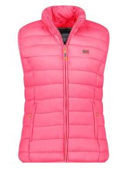 Geographical Norway Kamizelka pikowana "Vatikolor" w kolorze różowym rozmiar: XXL. Różowe kamizelki damskie Geographical Norway, xxl, bez wzorów, bez kaptura. Za 114.17 zł.