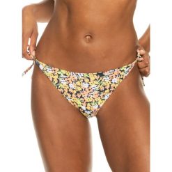 Dół stroju kąpielowego damskiego Roxy Printed Beach. Niebieskie bikini Roxy, bez wzorów. W wyprzedaży za 58.00 zł.