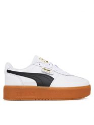 Puma Sneakersy Palermo Elevata Lth Wns 400461 02 Biały. Białe obuwie sportowe damskie Puma, ze skóry, bez zapięcia. Za 309.99 zł.