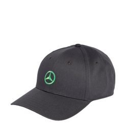 Czapka Mercedes - AMG Petronas Formula One Team Fan Cotton. Szare czapki damskie Adidas, bez wzorów, z materiału. W wyprzedaży za 149.25 zł.