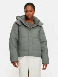 Vero Moda Kurtka zimowa Greta Kylie 10311315 Zielony Regular Fit. Zielone kurtki damskie Vero Moda, na zimę, s, bez wzorów, ze skóry, bez kaptura. Za 319.99 zł.