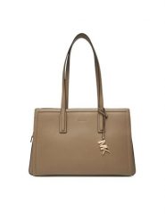 MICHAEL Michael Kors Torebka Laila 30S5G9IT2L Beżowy. Brązowe torebki klasyczne damskie MICHAEL Michael Kors, ze skóry, bez dodatków. Za 999.99 zł.