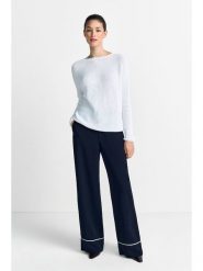 Rich & Royal Sweter w kolorze białym rozmiar: XXL. Białe swetry klasyczne damskie Rich & Royal, xxl, z bawełny, bez kołnierzyka. Za 219.95 zł.