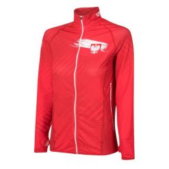Bluza damska do biegania rozpinana EXTREME HOBBY POLSKA PRIME. Czerwone bluzy damskie EXTREME HOBBY, na jesień, s, bez wzorów, z elastanu, bez kaptura. Za 219.00 zł.