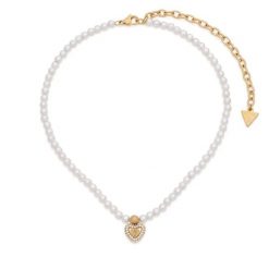 Naszyjnik Guess. Białe naszyjniki damskie Guess. Za 398.99 zł.